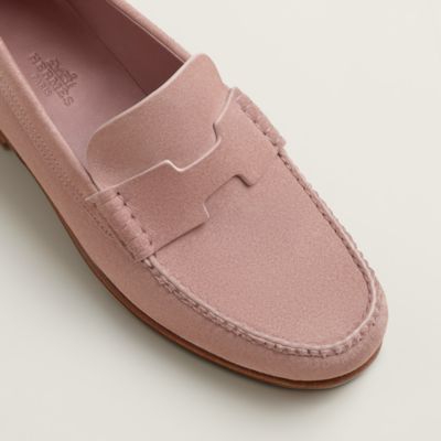 モカシン - ピンク - レディースシューズ | Hermès - エルメス-公式サイト